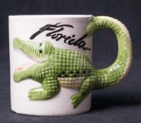 Florida Alligator Souvenir Tourist 3D Coffee Mug